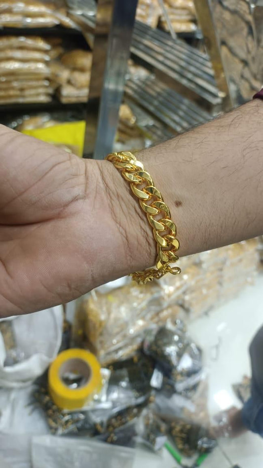 Gold Cuban Bracelet