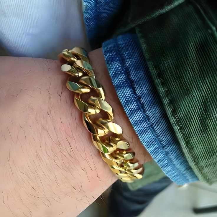 Gold Cuban Bracelet